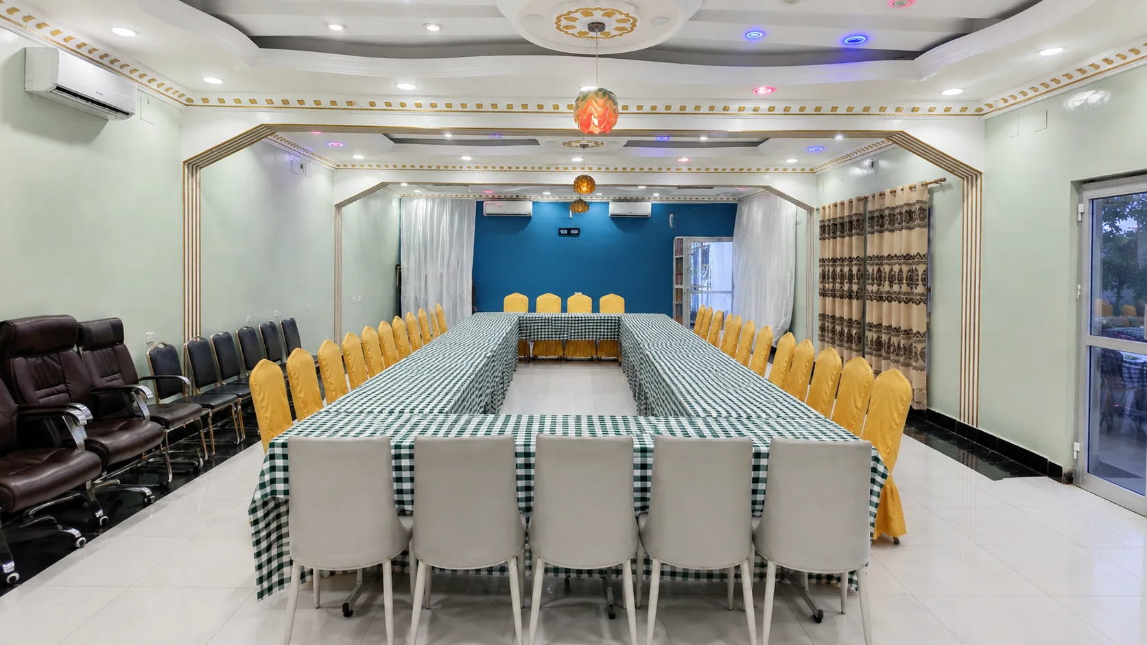 The main boardroom at Horyaal Hotel